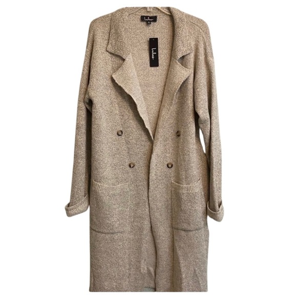 Lulus Sweaters - ⭐️ SALE 🍀 NWT LULUS OPEN FRONT CARDIGAN SWEEPER MIDI.. past knees on me